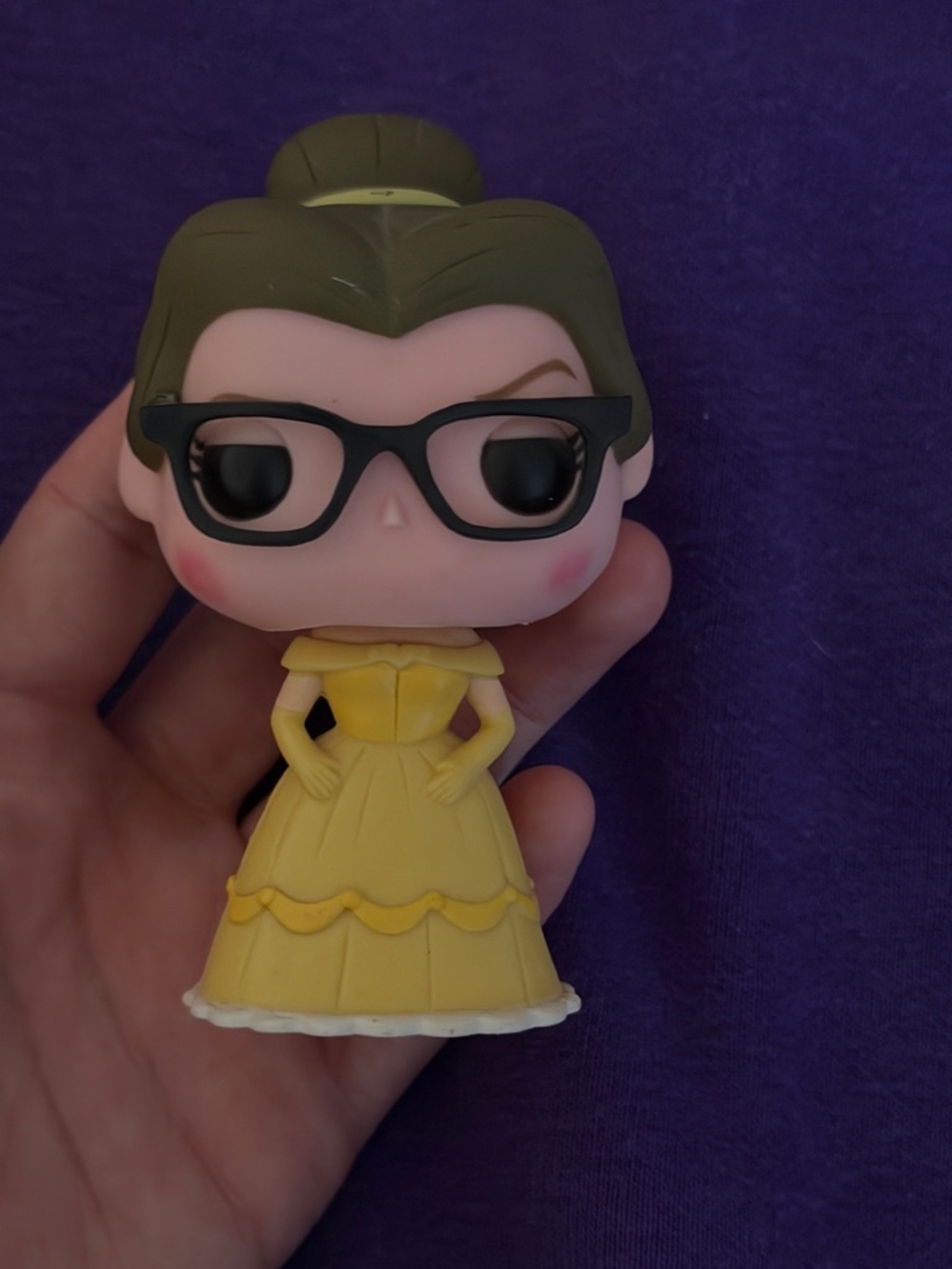 Belle Funko Pop w/ Glasses – Beauty and the Beast Disney Figure 💛